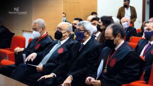 Joaquín Sánchez Garrido ha sido condecorado por su trayectoria profesional con la Medalla al Mérito Colegial del Ilustre Colegio de Abogados de Toledo.