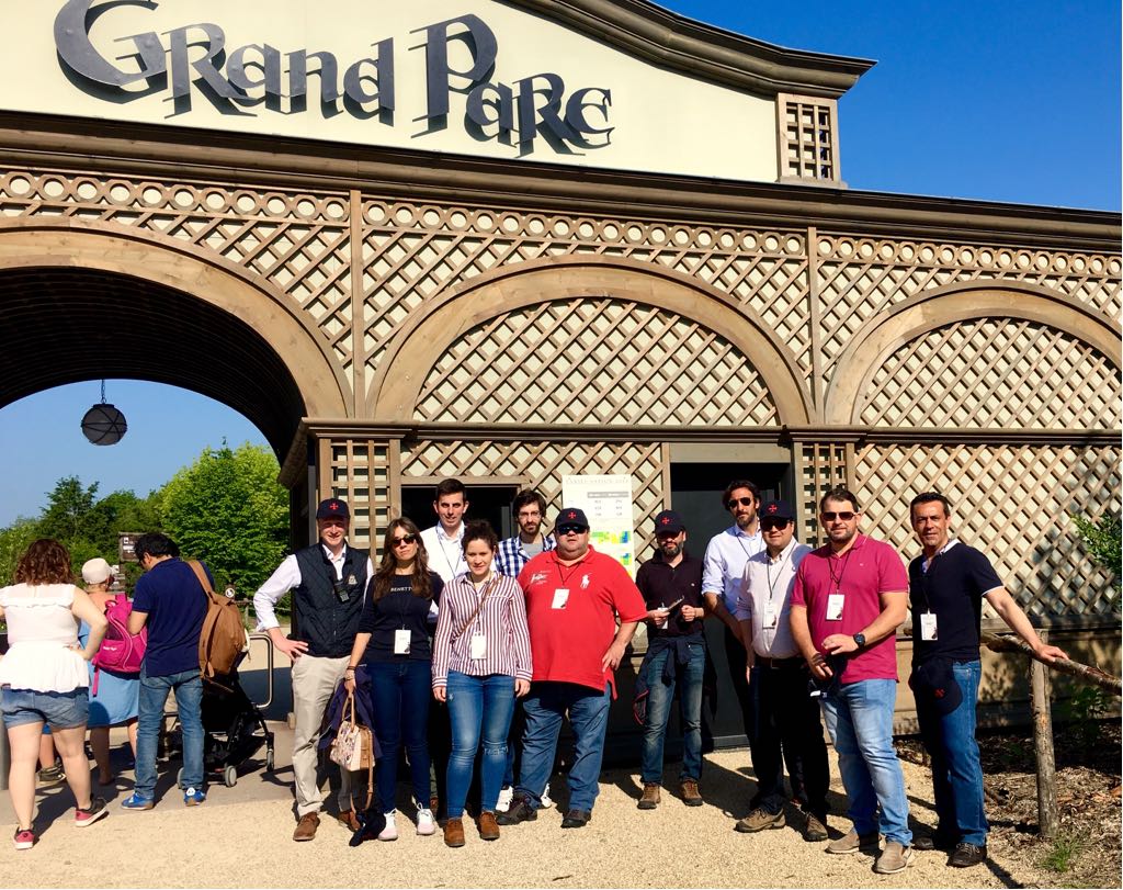 El equipo de Sánchez Garrido visitamos el parque temático Puy du Fou en Francia