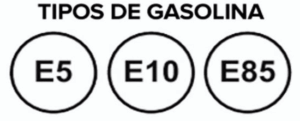 tipos de gasolina e5 e10 e85